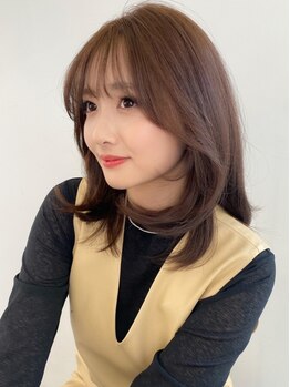 モイシェン(mauschen)の写真/マンネリ化したスタイルも少しの変化で印象をチェンジ☆流行りの韓国ヘアも、あなた好みにお仕上げします。