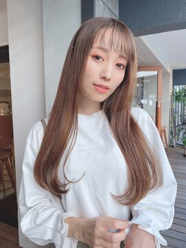 ルービック 豊中(Rubik's) 艶ストレート/大人かわいい/ 髪質改善