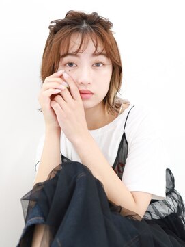 ミリー 梅田店(milly) インナーカラーインナーグレージュマチルダボブ【milly梅田】