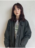 暖色パーマ