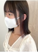 ラズベリーピンクインナーカラー