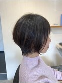 大人ナチュラルショートヘア