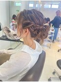 シニヨンアレンジ