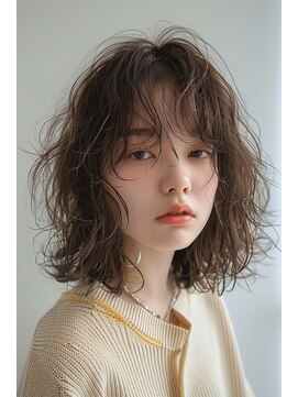 ラナ 新宿(lana) ボブウルフ/ウルフ/顔まわり/後毛/【lana hair 新宿】