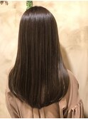 透明感×マロンベージュ/20代30代40代