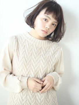 ケーツー 青山店(K two) 【K-two】[うぶバングも大人可愛くキマる]ヘルシー大人ボブ