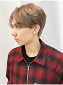 スパイキーショート韓国マッシュスペインカール_F20479