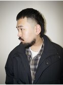 BURGメンズマレットクロップスパイキーショートスキンフェード