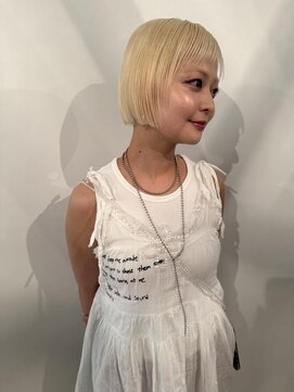 クリアーオブヘアー 栄南店(CLEAR of hair) ハイトーンボブ/osumi