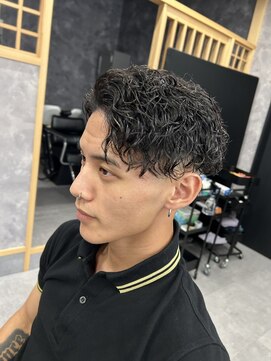 段 大人の色気出せれるパーマ