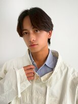 ツーダブル 大阪梅田(WW..)&nbsp;ツイストスパイラルパーマツーブロック刈り上げメンズマッシュ