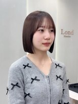 ロンドリゼル 札幌(Lond RiseL)&nbsp;◯ オリーブグレー/韓国/レイヤーカット/髪質改善/縮毛矯正/札幌