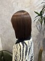 ラックバイエイム(LUCK by eim)&nbsp;ぱっつんボブ！髪質改善と相性抜群です！