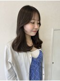 レイヤースタイル／ナチュラレイヤー／ミディアムヘアー