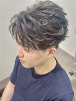 ディア 大宮店(DIA) 大宮メンズ毛流れフェザーパーマニュアンスフェザーショート眉毛