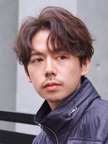 レタッチ バイ フィフス 銀座(RETOUCH by fifth)&nbsp;新橋メンズパーマフェザーパーマシャドウパーマセンターパート