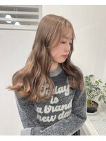 ヴィア 京都烏丸(Via)&nbsp;10代20代／ミルクティーベージュ/ハイトーン/ブリーチ/髪質改善