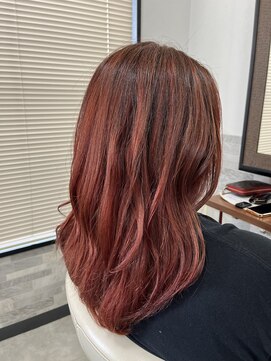 ヘアーララプラス(HAIR lala＋) 【HAIR lala+】#イルミナ新色#ポピー#ハイライト#髪質改善