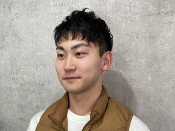 ムースヘアー(Muus hair)の写真/【松島2丁目徒歩4分】クセを見極め、再現性の高いスタイルをご提案☆美容室ですがシェービングも可能◎