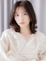 カバーヘア ブリス 北浦和(COVER HAIR bliss)&nbsp;黒髪大人美人くびれレイヤーウルフパーマクラゲカット30代40代Y