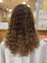 ヘアースタジオ カラー&nbsp;ウェーブパーマ