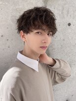 ロンドソル 四日市(Lond Sol) men's/メンズ波巻きスパイラルパーマ/ナチュラルツーブロック
