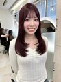 ネモネ バイ ミリー 梅田茶屋町(nemone by milly) 内巻きレイヤー×ピンクブラウンカラーで可愛くスタイリング!
