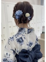 ビュー フクオカ(VIEW FUKUOKA)&nbsp;浴衣着付け/着付け/ヘアセット/サイドシニヨン