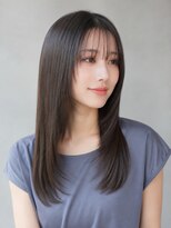 トリニティ(trinity) 縮毛矯正 ストレート レイヤーカット シースルーバング 豊見城