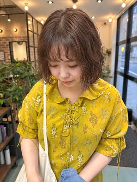 ジュイール(Jouir) 外国人風ボブパーマ