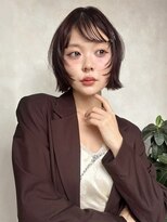 イルウィ(irwi)&nbsp;【miku/トレンド】レイヤーボブ/秋冬カラー/デザインカット