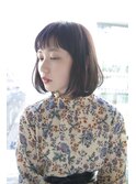 【CINQ】大柳 お手入れ簡単ナチュラルボブ