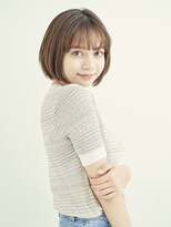 エンタク 新宿(enntaku)&nbsp;マロンベージュ/Aライン/かきあげ/くすみカラー[新宿駅西口]47