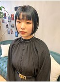 mini bob◎ブルーブラック♪