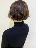 【morio成増/玉井】ショートボブ　ニュアンスパーマ