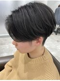 【今季注目】サマーカット　センターパート　ニュアンスパーマ