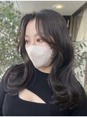 似合わせ韓国ヘア/くびれヘア/レイヤーカット