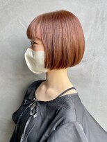 エンス(en:s)&nbsp;△オレンジブラウン/ボブ/バイカルテ/オレンジカラー