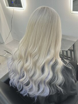 シェイロ(Cielro) ホワイトシルバー×インナーラベンダー