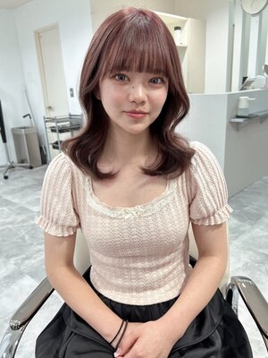 トレンド×似合わせで似合うヘアカラーをご提案！透明感あるカラーで、今までとは違う自分に出会える♪