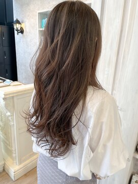 キャアリー(Caary) 福山人気デジタルパーマゆるふわカールロングヘア20代30代40代