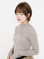 エンタク 新宿(enntaku)&nbsp;ボブ/カーキグレージュ/マッシュショート/大人かわいい[新宿駅]