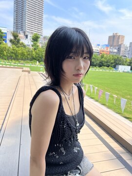 サンド 鹿児島中央(sand) @sei___sandハッシュカット/ウルフカット/鹿児島中央駅