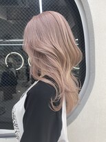 ガガ 心斎橋(GAGA)&nbsp;韓国/ハイトーンカラー/ワンホンヘア/レイヤーカット/髪質改善