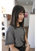 ブリーチありの暗めグレージュ