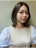 【 鎖骨ミディアム × イヤリングカラー 】浅野美紀