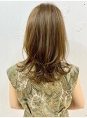 ロングウルフ×ハイライトボブウルフ　ウルフカット