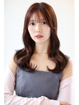 ヘアサロンガリカアオヤマ(hair salon Gallica aoyama)&nbsp;<瀧川彩季>ブリーチなしダブルカラーで作るつや髪ピンクブラウン