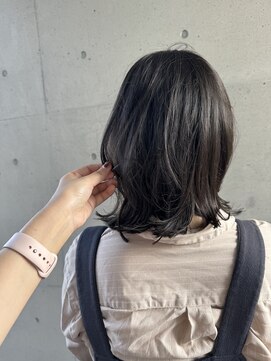アチーブ ヘア デザイン(achieve hair design) 秋冬アッシュカラー/くびれヘア/伸ばしかけ/20代30代/小顔人気