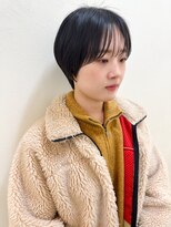 モリオ フロム ロンドン サッポロファクトリー店(morio FROM LONDON) 【morio札幌】札幌ショート　大人かわいい黒髪マッシュショート